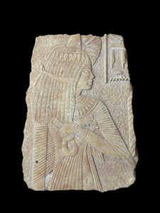 Vintage Egyptian Relief: Beloved Girl of God Ptah, Saqqara Temple - Image 5