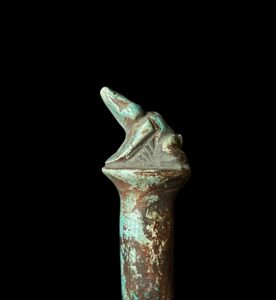Jasper Goddess Heqet Statue: Ancient Egyptian Fertility Deity - Image 5