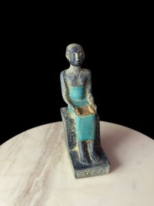 Museum Imhotep Statue - Ancient Egyptian Engineer Imhotep - the builder of Djoser's unprecedented step pyramid complex - Image 5