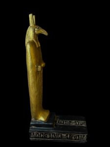 Handcrafted God Seth Statue: Authentic Egyptian Decor - Image 5