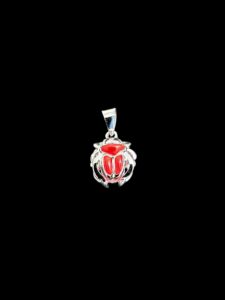 Sterling Silver Scarab Beetle Pendant: Egyptian Amulet Necklace - Image 5