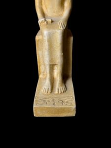colorful Goddess Isis statue, unique Isis goddess Statue. - Image 5