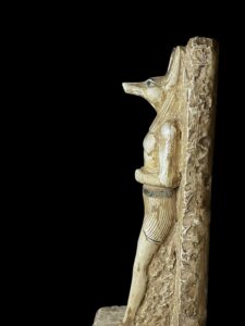 Stone Egyptian God Anubis Statue: Jackal God of Afterlife - Image 5
