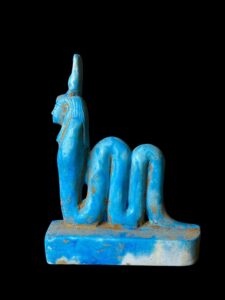 Manifest Handmade Goddess Hathor Statuette , Statue for the Egyptian Goddess Venus - Image 5