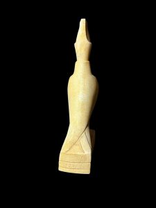 Egyptian God Horus Statue: Falcon God of the Sky, Stone Art - Image 5