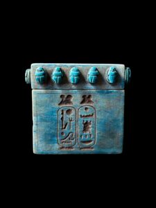 Egyptian God Anubis Box: Winged Isis, Scarab Beetle, Sekhmet - Image 5