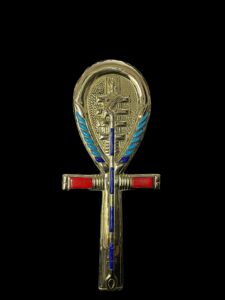 24k Gold Plated Brass Ankh Cross: Egyptian Key of Life - Image 5