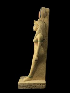 Manifest Handmade Goddess Hathor Statuette , Statue for the Egyptian Goddess Venus - Image 5