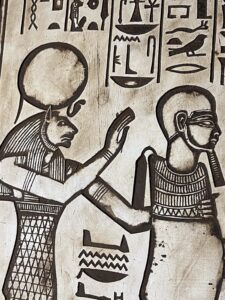 Lioness Goddess Tefnut carved made in Egypt with God Ptah - Image 5