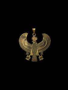 Goddess Nekhbet Vulture Pendant Necklace - Egyptian Amulet - Image 6