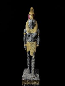 Granite Egyptian God Horus Statue - Image 6