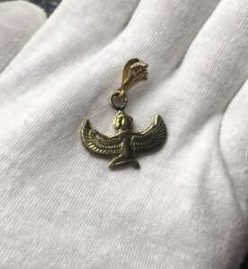 Goddess Isis Pendant, Egyptian Isis Charming pendant, For Inner Strength and Wisdom, Ideal Gift for Spiritual Seekers - Image 6
