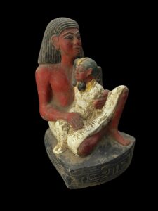 Basalt Egyptian God Horus Statue: High Priest Art Decor - Image 6