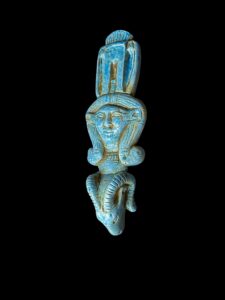 Goddess Hathor with Ram head God Khnum made in Egypt - Image 6
