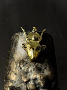 Goddess Hathor Amulet - Authentic Egyptian Craftsmanship - Spiritual Protection & Empowerment - Hathor pendant necklace. - Image 6