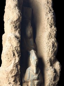 Goddess Isis statue with God Osiris museum statue, unique Isis goddess Statue. - Image 6