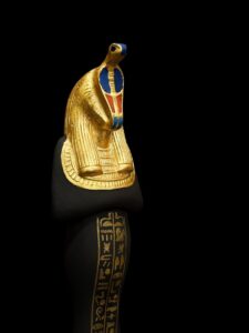 Ancient Egyptian Replica Artifact for Cobra Goddess ,Spiritual Protection Statue, Goddess Meretseger figurine. - Image 6