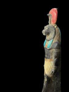 Lioness Goddess Tefnut carved made in Egypt - Image 6