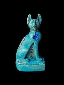 Egyptian Bastet Cat Statue Family: Home Decor Figurine - Image 6