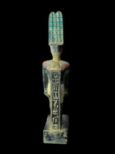 Egyptian God Amun Statue: Museum Replica, Creator God - Image 6