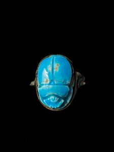 Handmade Egyptian Scarab Ring - Image 6