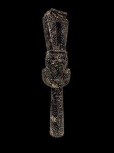 Goddess Hathor Sistrum, Ancient Egyptian musical instruments, Hathor's Sistrum Egyptian Goddess , Sistrum museum collections. - Image 6