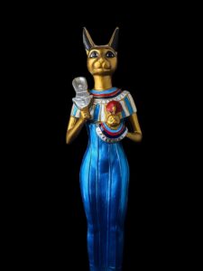 Ancient Egyptian Goddess Bastet statue, Home decor statues made in Egypt - Image 6
