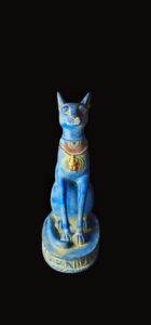 Large Ancient Egyptian Goddess Bastet statue, Home decor statues made in Egypt - Image 6