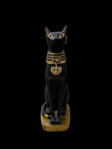 Large Ancient Egyptian Goddess Bastet statue, Home decor statues made in Egypt - Image 6