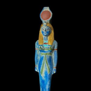 Manifest Handmade Goddess Hathor Statuette , Statue for the Egyptian Goddess Venus - Image 6