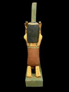 Vintage Goddess Isis statue, unique Isis goddess Statue. - Image 6