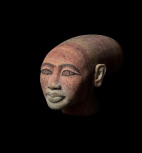 Amarna princess Head statue made of Quartz - Image 6