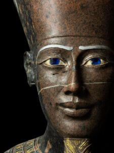 King Mentuhotep Head Statue: Egyptian Replica Artifact - Image 6