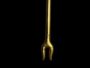 Sceptre staff, Head of Anubis Waz sceptre. Ancient Egyptian waz-scpetre - Image 6