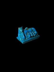 Porcelain Bastet Cat Pendant: Egyptian Goddess Amulet - Image 6