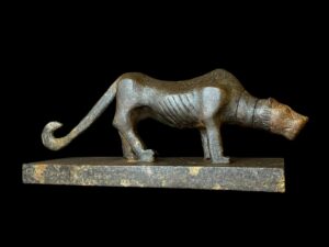 Egyptian Leopard statue made in Egypt from Granite stone - Image 6