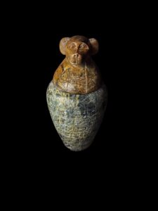 Ancient Egyptian Canopic Jar Figurines: Sons of Horus Replica - Image 6