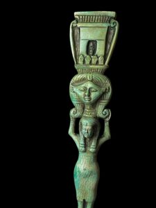 Manifest Handmade Goddess Hathor Statuette , Statue for the Egyptian Goddess Venus - Image 6