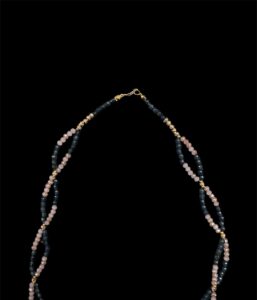 Egyptian Lotus Flower Necklace: Beaded Charm, Made in Egypt - Image 6