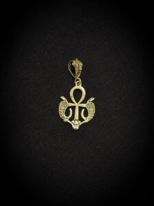 Uraeus Cobra Pendant Necklace: Ankh Key of Life, Pharaonic Amulet - Image 6