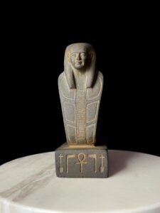 Divine Transformation statue, Handcrafted Cobra Goddess with the Head of Egyptian Goddess Isis for Ultimate Protection - Image 6