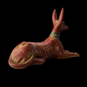 Basalt Stone Anubis Statue: Egyptian God of Afterlife - Image 6