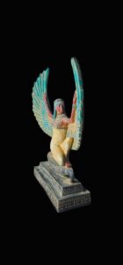 Vintage Goddess Isis statue, unique Isis goddess Statue. - Image 6
