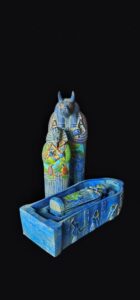 Egyptian God Anubis Stone Statue - Handmade Ancient Egypt Decor - Image 6