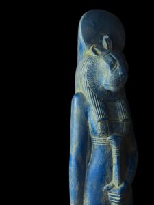 Goddess Sekhmet statue made in Egypt from Solid stone - Image 6