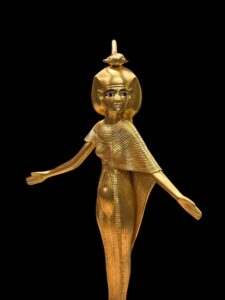 Egyptian Goddess Selket Statue: Museum Replica Piece - Image 6