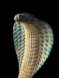 Ancient Egyptian Uraeus cobra statue, snake gifts for Snakes lovers - Image 6