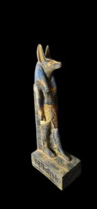 Egyptian God Anubis Stone Statue - Handmade Ancient Egypt Decor - Image 6