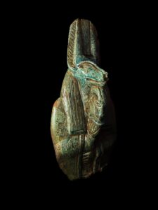 Flame Stone Anubis Statue: Egyptian God of Afterlife - Image 6