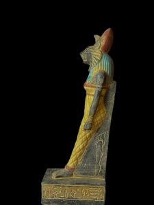 Goddess Sekhmet statue made in Egypt from Solid stone - Image 6